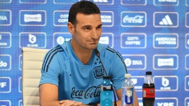 Lionel Scaloni aseguró que “fue un momento de reflexión”. Archivo