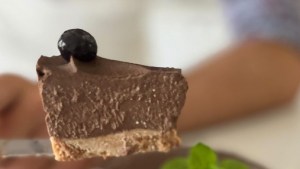 Cheesecake de tofu y chocolate 100% veggie