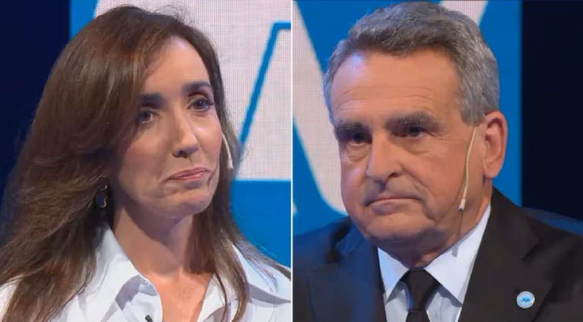 Victoria Villarruel y Agustín Rossi, cara a cara en un nuevo debate. 