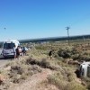 Imagen de Violento vuelco en el oeste de Neuquén: el conductor debió ser trasladado en ambulancia