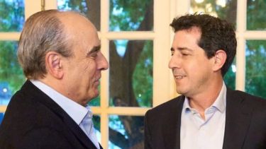 «Wado» de Pedro recibió a Francos por la transición en el Ministerio del Interior: «Sin grieta»