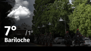 Clima de hoy, sábado 18 de noviembre de 2023, para la ciudad de Bariloche