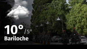 Clima de hoy, lunes 20 de noviembre de 2023, para la ciudad de Bariloche