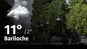 Clima de hoy, miércoles 22 de noviembre de 2023, para la ciudad de Bariloche