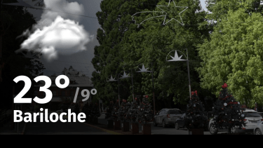 Clima de hoy, domingo 26 de noviembre de 2023, para la ciudad de Bariloche