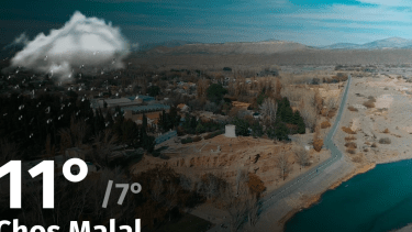 Clima de hoy, viernes 17 de noviembre de 2023, para la ciudad de Chos Malal