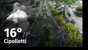 Clima de hoy, jueves 2 de noviembre de 2023, para la ciudad de Cipolletti