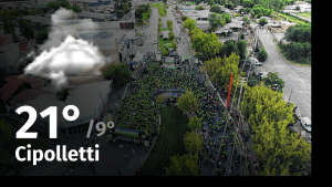 Clima de hoy, sábado 18 de noviembre de 2023, para la ciudad de Cipolletti