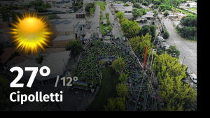Clima de hoy, jueves 23 de noviembre de 2023, para la ciudad de Cipolletti