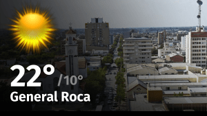 Clima de hoy, viernes 3 de noviembre de 2023, para la ciudad de General Roca