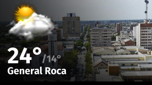 Clima de hoy, sábado 11 de noviembre de 2023, para la ciudad de General Roca