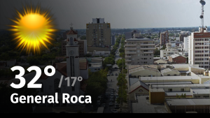 Clima de hoy, viernes 24 de noviembre de 2023, para la ciudad de General Roca