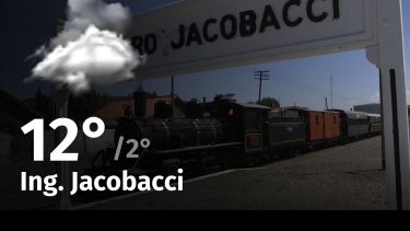 Clima de hoy, miércoles 15 de noviembre de 2023, para la ciudad de Ing. Jacobacci