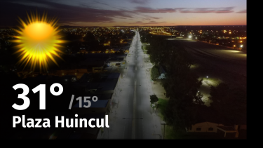 Clima de hoy, viernes 24 de noviembre de 2023, para la ciudad de Plaza Huincul