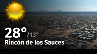 Clima de hoy, sábado 4 de noviembre de 2023, para la ciudad de Rincón de los Sauces