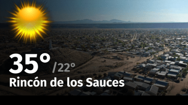 Clima de hoy, domingo 26 de noviembre de 2023, para la ciudad de Rincón de los Sauces