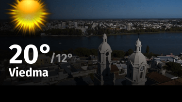 Clima de hoy, miércoles 8 de noviembre de 2023, para la ciudad de Viedma