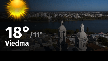 Clima de hoy, domingo 12 de noviembre de 2023, para la ciudad de Viedma