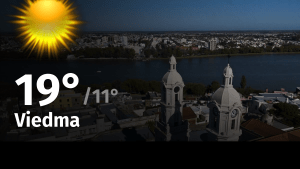 Clima de hoy, jueves 23 de noviembre de 2023, para la ciudad de Viedma