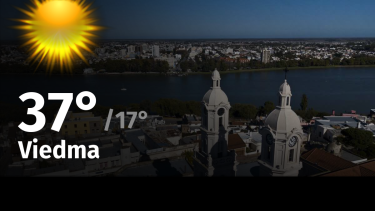 Clima de hoy, sábado 25 de noviembre de 2023, para la ciudad de Viedma