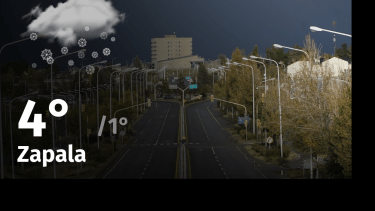 Clima de hoy, miércoles 1 de noviembre de 2023, para la ciudad de Zapala
