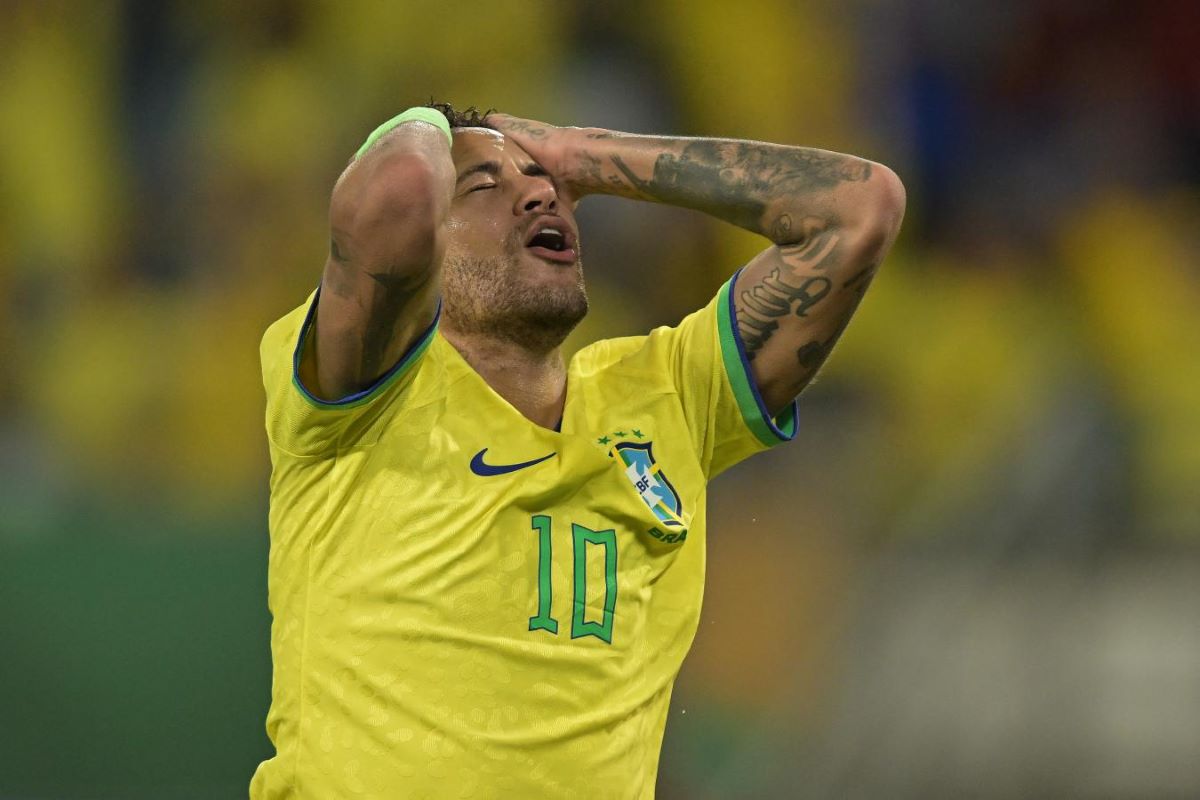 Neymar continúa lesionado y no será parte del plantel de Brasil para la Copa América 2024. Archivo