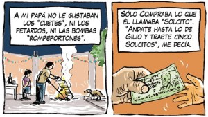 «Solcitos de colores», la tira de Nochebuena de Chelo Candia en el Voy