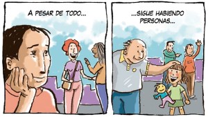 «Lindas personas», la nueva tira de Chelo Candia en el Voy