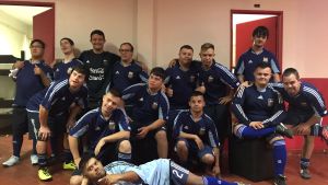 Iñaki Menna ya se entrena con la Selección Argentina de Futsal con Síndrome de Down