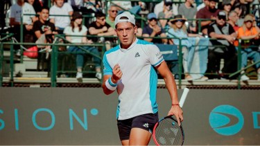 Sebastián Báez sería uno de los singlistas que convocará el capitán Guillermo Coria para la serie ante Kazajistán. Archivo