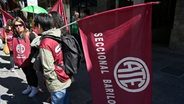 ATE Bariloche vuelve al paro y se desmarca de la conducción provincial. Archivo