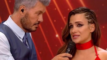 Camila Homs se despidió entre lágrimas del Bailando 2023.-