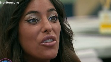 Catalina Gorostidi sorprendió en la Gala de Eliminación de Gran Hermano.-