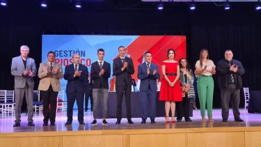 Ramón Rioseco asumió al igual que los nueve concejales (Foto: Andrea Vazquez)