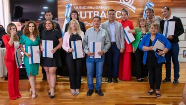 La ceremonia de asunción de los subsecretarios se hizo este jueves (Foto: gentileza)