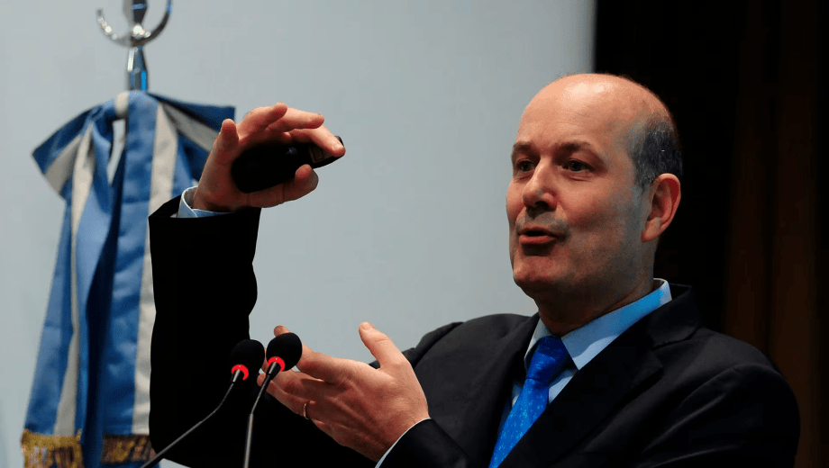 El ministro de Desregulación, Federico Sturzenegger.