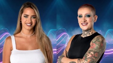 Sabrina Cortez y "Furia" Scaglione tuvieron un fuerte enfrentamiento en la Casa de Gran Hermano.-