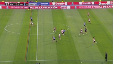Publicaron los audios del VAR del gol anulado a Belgrano contra River