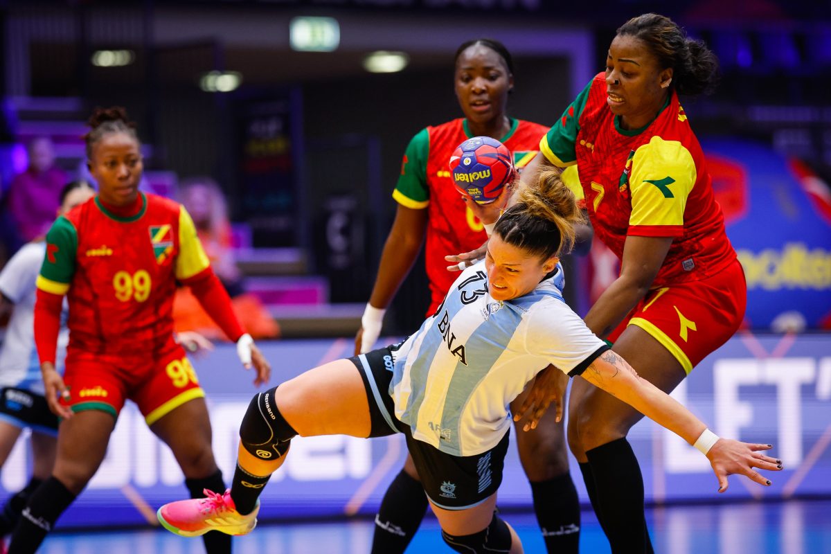 Argentina derrotó a Congo y avanzó de fase en el Mundial femenino de Handball.