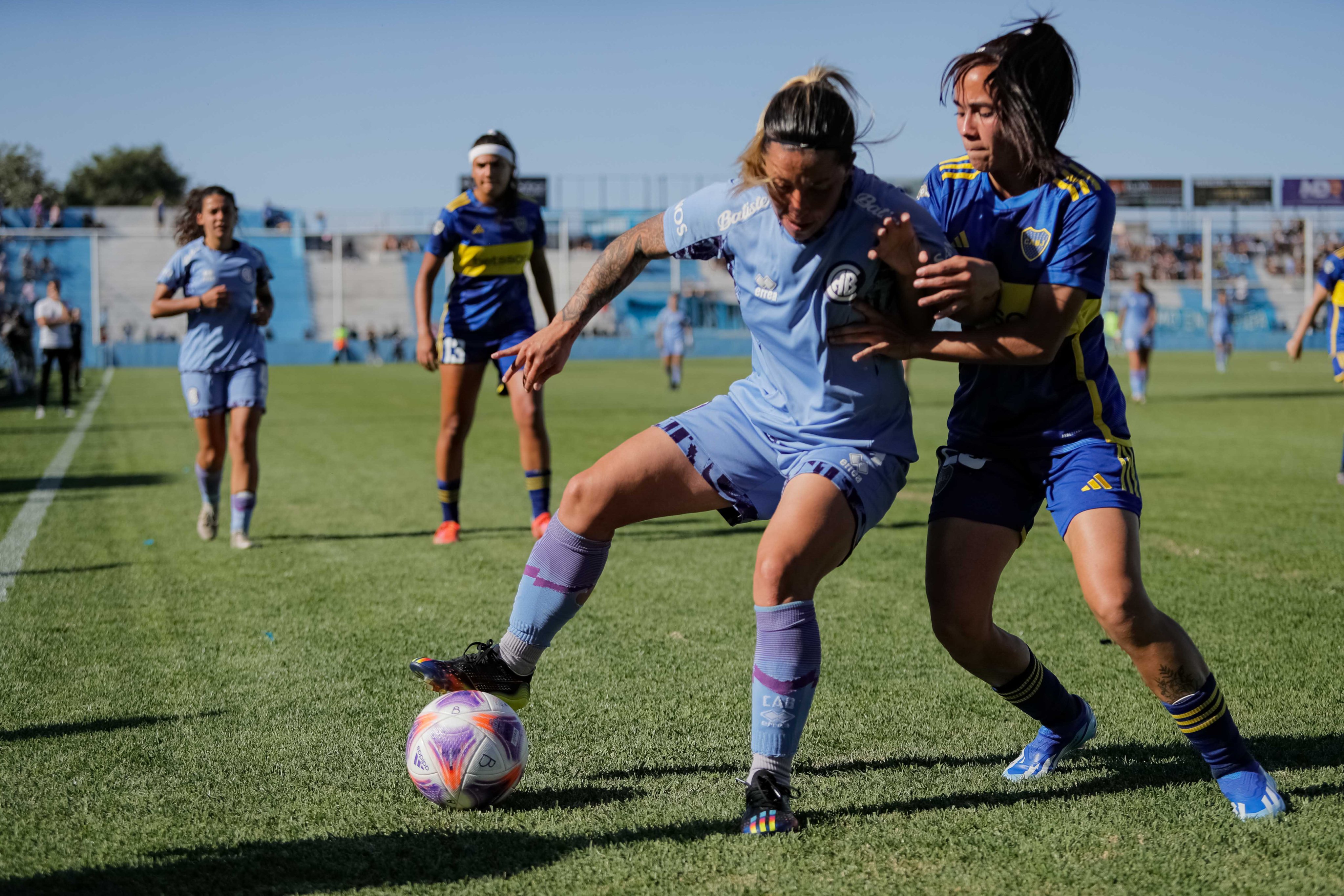 Boca se impuso por 1-0 en la ida de la final de la Copa de la Liga femenina. (Foto: Belgrano)