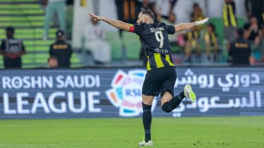 Benzema cerró la goleada del Al-Ittihad de Gallardo.