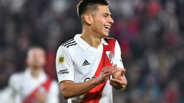 Diablito Echeverri con pasaje a Inglaterra: River y el Manchester City habrían llegado a un acuerdo