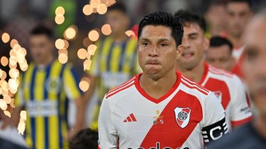 Enzo Pérez disputó su último partido con la camiseta del Millonario.