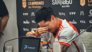 Entre lágrimas, Enzo Pérez se despidió de River: «Termina una gran etapa de amor»