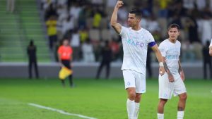 Cristiano Ronaldo marcó en la Liga de Arabia Saudita y cerró el año con 54 goles
