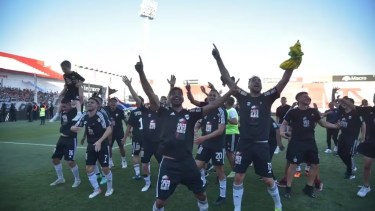 Deportivo Riestra debutará en Primera División en la Copa de Liga 2024. (Foto: Facundo Luque/La Voz)