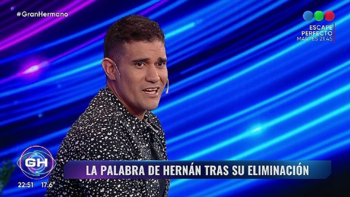 Hernán Ontivero, el primer eliminado, estuvo en El Debate de Gran Hermano. 