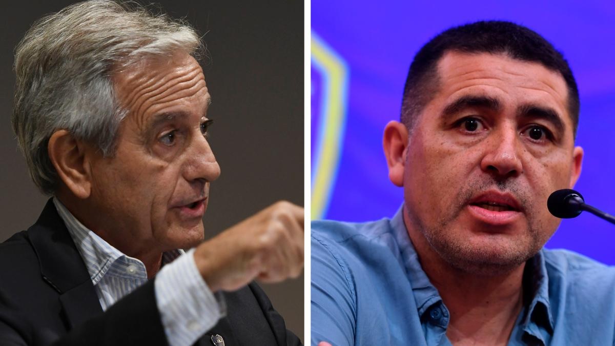 Ibara y Riquelme competirán por la presidencia de Boca este domingo en los comicios. Archivo