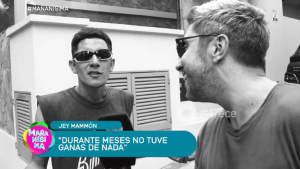 Video: la incómoda pregunta a Jey Mammon mientras daba una nota