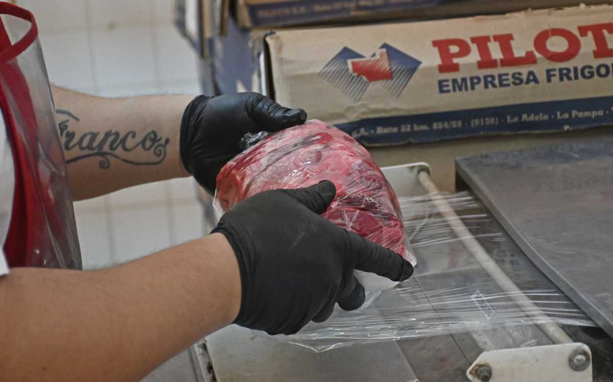 En Cipolletti la carne tuvo un aumento del 35%. Foto: Florencia Salto